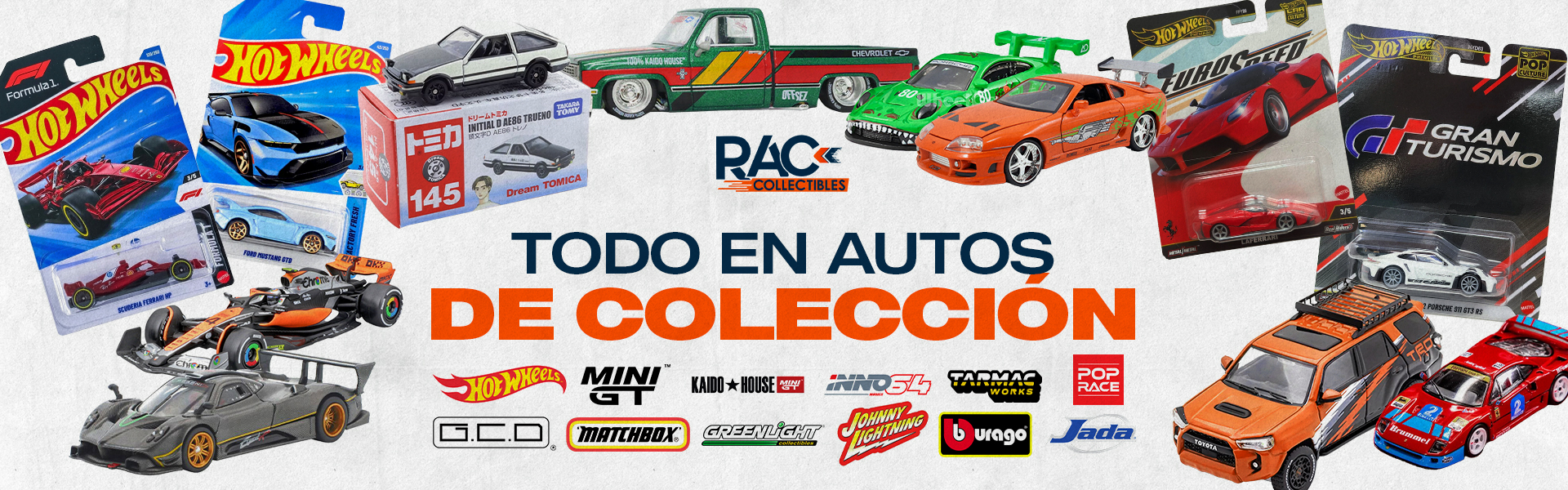 RAC Collectibles - Coleccionables originales Hot Wheels, Greenlight y más en Venezuela